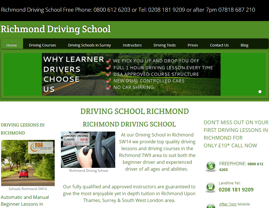RDS DRIVING SCHOOL IN RICHMOND